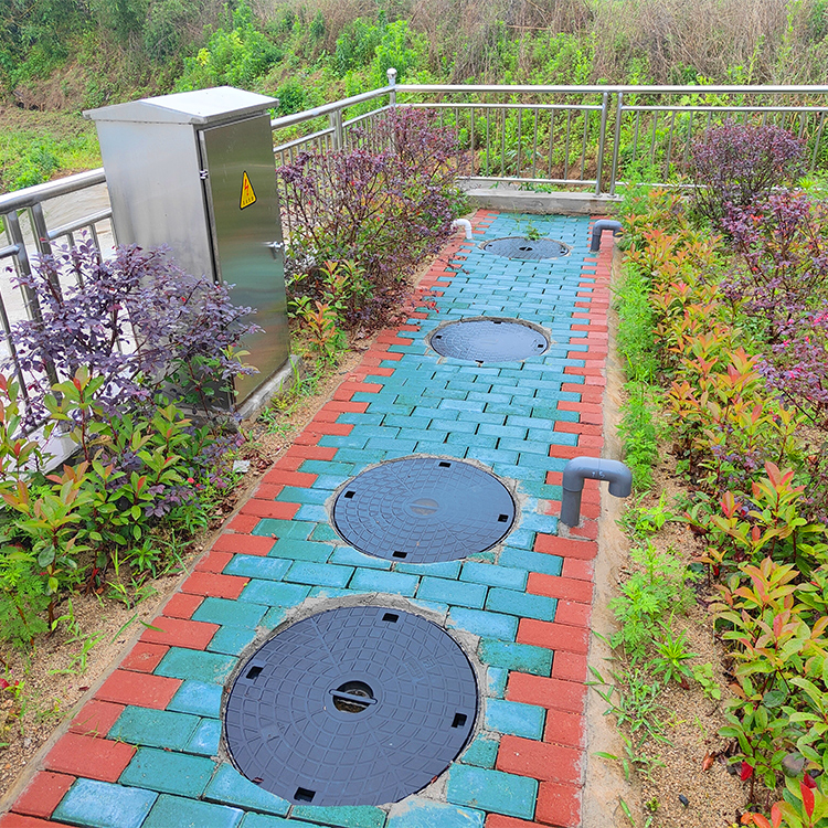 山東省某環(huán)保公司定制農(nóng)村化糞池